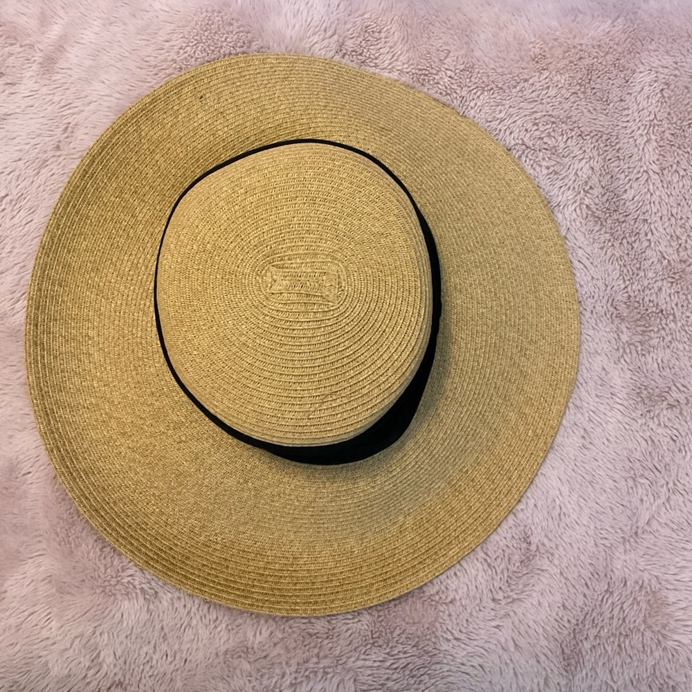 San Diego Hat Company Elegant Tan Wide Brim Hat